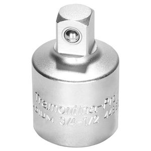 Adaptador Aço Cromo Vanádio Para Soq. Encaixe 3/4" F x 1/2"M1/2" M