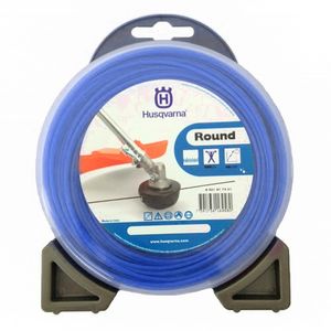 Fio de Nylon Redondo 2,4 mm x 15 M Round Husqvarna