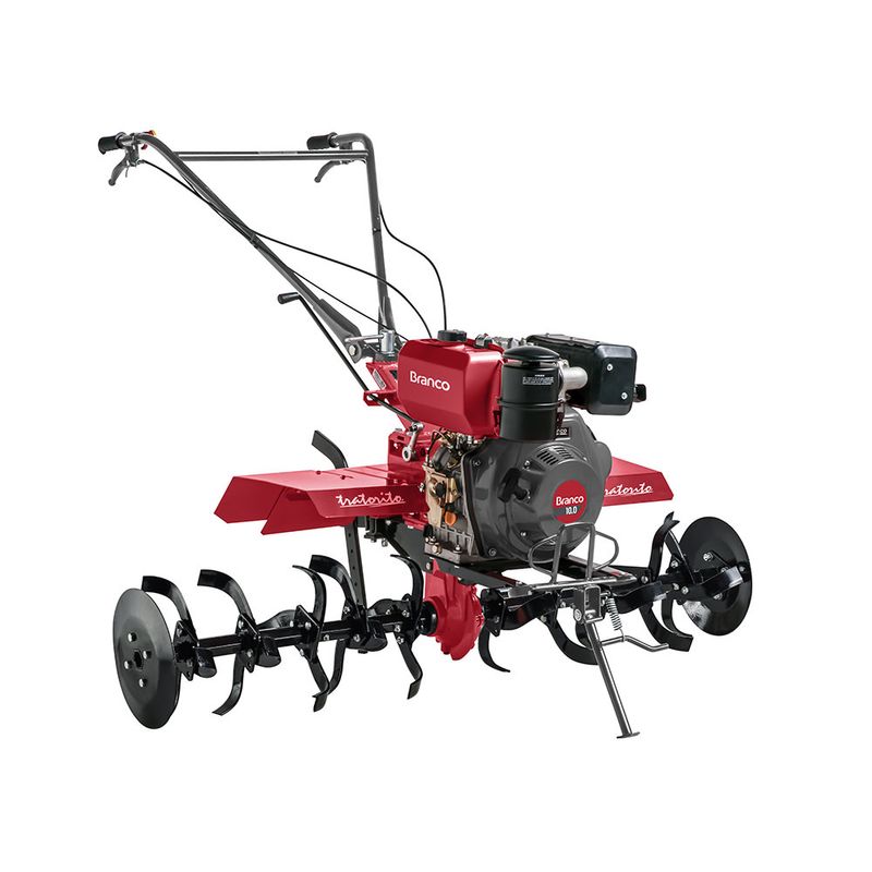 Motocultivador Branco a diesel BTTD 10.0