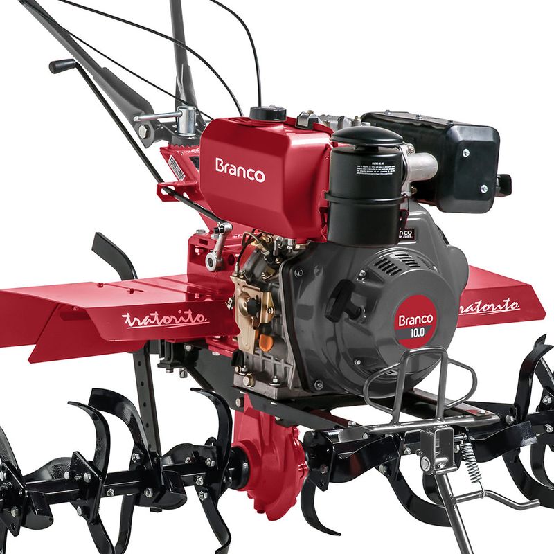 Motocultivador Branco a diesel BTTD 10.0