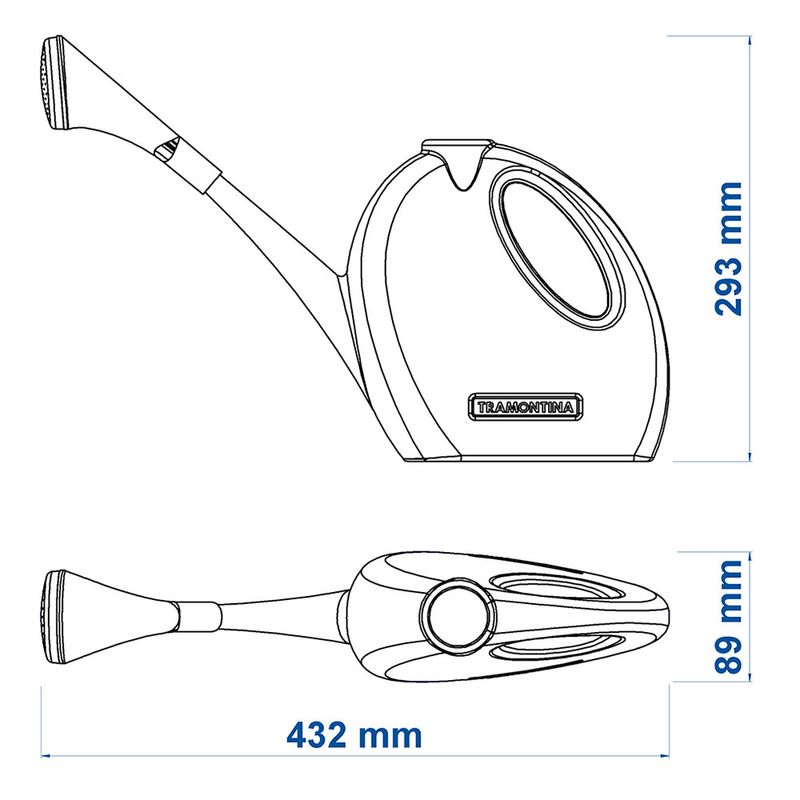 Regador Plástico Tramontina 2 Litros