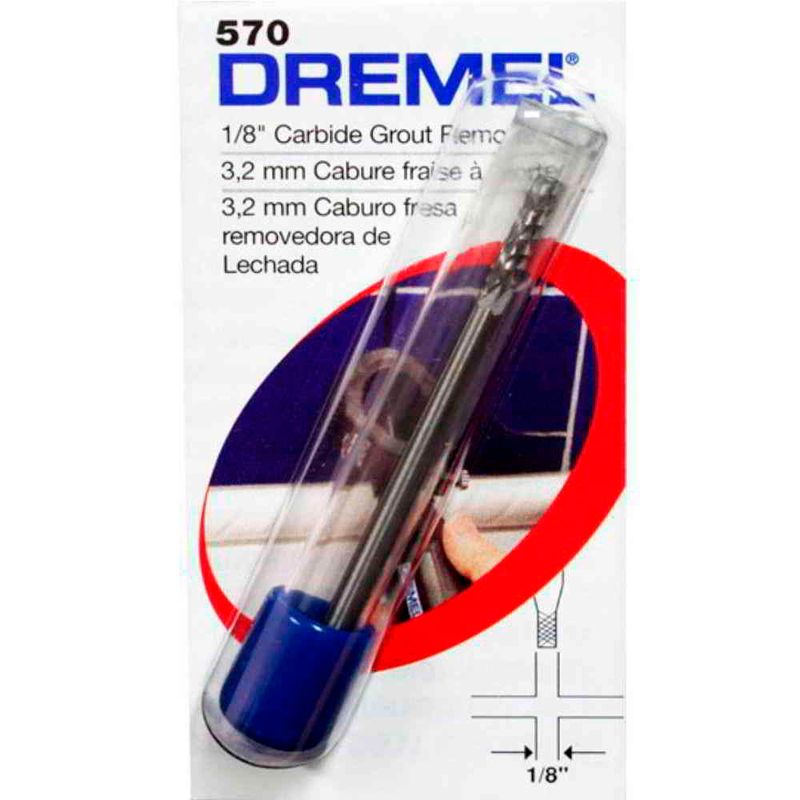 Broca 570 Dremel para remover Rejunte