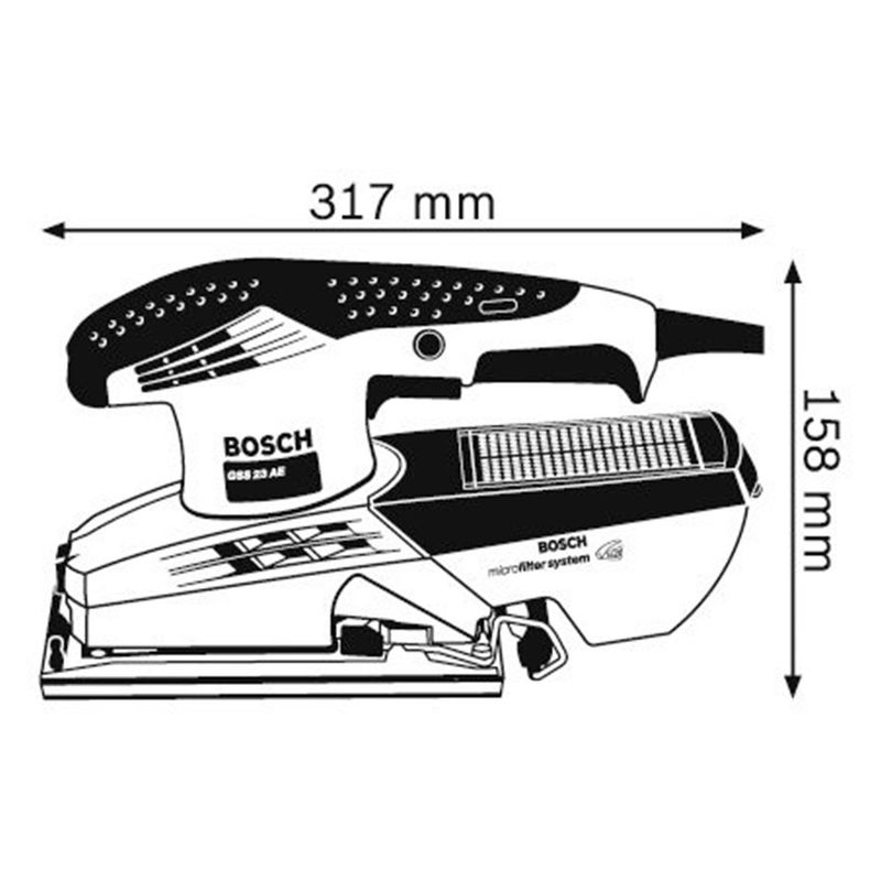 Lixadeira-Orbital-Bosch-GSS-23-AE-190W