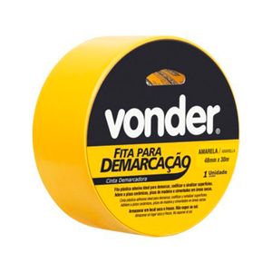 Fita Adesiva Vonder para demarcação 48x30mm