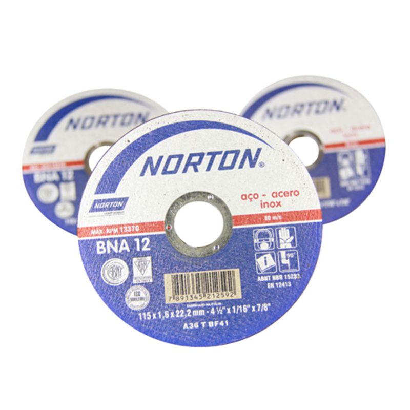 Disco-de-Corte-Norton-BNA-12-para-Inox-4.1-2-Polegadas