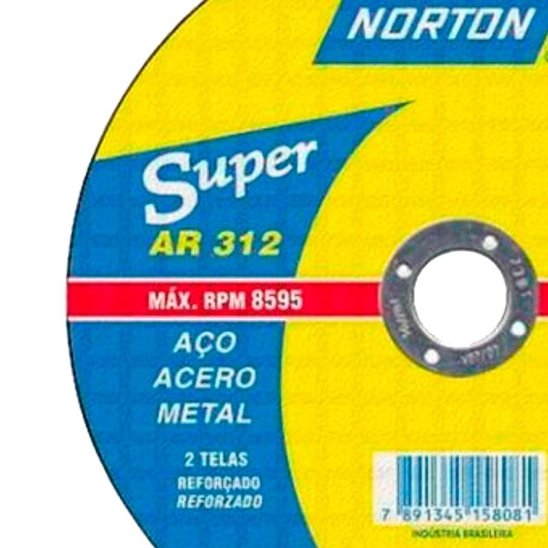 Disco-de-Corte-Norton-AR-312-Super-14-Polegadas