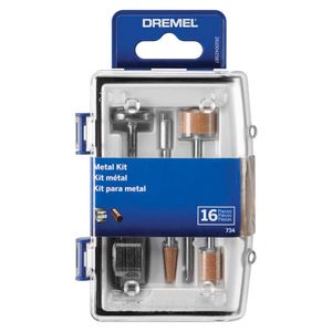 Kit Acessórios Dremel para Metal com 16 Peças