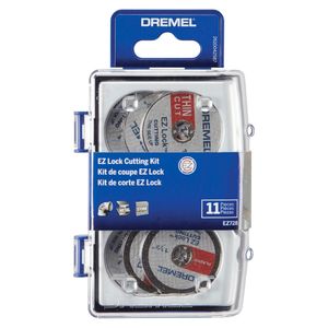 Kit Acessórios Dremel para Corte EZ Lock com 11 Peças