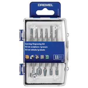 Kit Acessórios Dremel para Gravar com 11 Peças