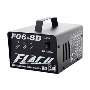 Carregador Bateria Flach Inteligente F06-SD 12V