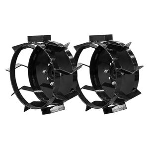 Kit Rodas de Ferro Arado Máquina Fort para Motocultivador aro 8 Pol
