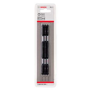 Jogo de Bits Impact Control Bosch Ponta Dupla 150mm PH2 3 peças