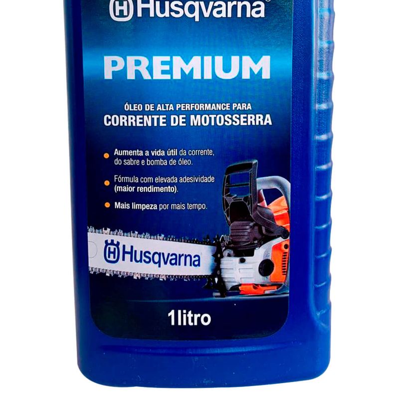 Oleo-Lubrificante-Husqvarna-Premium-para-Corrente-de-Motosserra-1-Litro