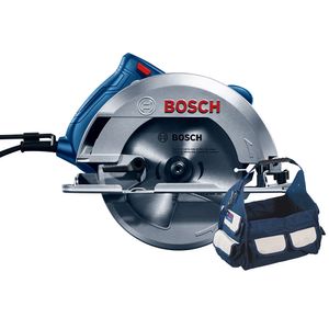 Serra Circular Bosch GKS 150 1500W com Bolsa, Disco e Guia