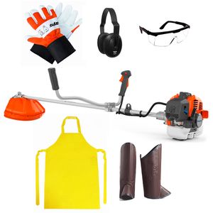 Roçadeira a Gasolina Husqvarna 131R com Kit Roçador