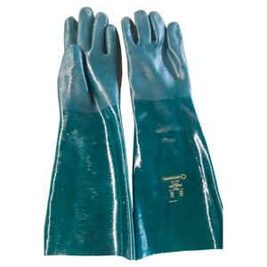 Luva de PVC Handschuhe com Forro e Palma áspera 36 cm