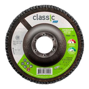 Disco de Lixa Flap Disc Norton Classic G 40 4.1/2 Pol