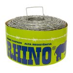 Kit-Arame-Farpado-Rhino-Morlan-400-Metros-com-Grampo-Gerdau-Polido-19x11-para-Cerca