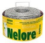 Kit-Arame-Farpado-Nelore-Morlan-500-Metros-com-Grampo-Gerdau-Polido-19x11-para-Cerca