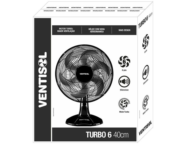 Ventilador-de-Mesa-Ventisol-Turbo-40cm-6-Pas-Preto