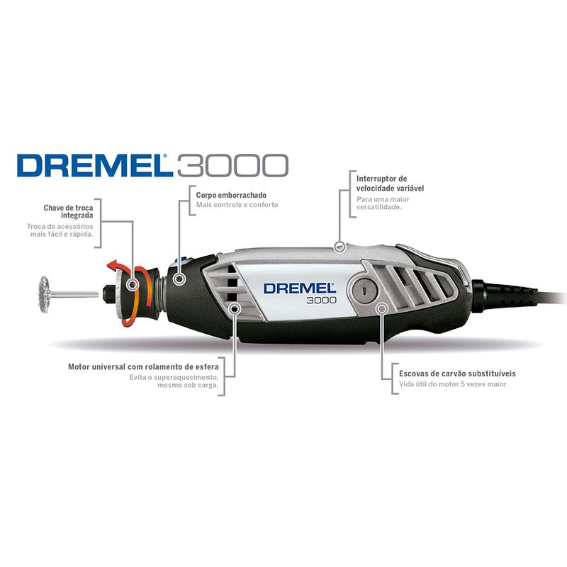 Dremel-3000-Microrretifica-com-10-Acessorios