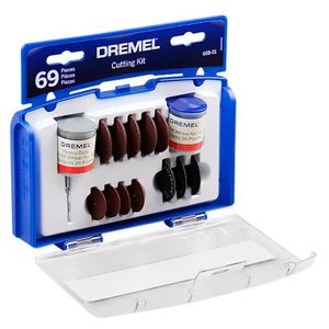 Kit Acessórios de Discos de Corte Dremel 688-01 com 69 Peças