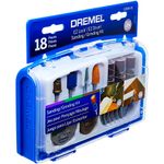 Kit-Acessorios-Dremel-EZ-686-para-Lixar-e-Desbastar-com-18-Pecas