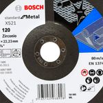 Disco-de-Lixa-Flap-Disc-Bosch-Standard-G-120-7-Pol
