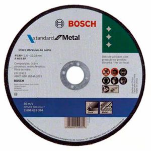 Disco de Corte Bosch Standard para Metal 7 Polegadas