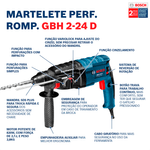 Martelo-Perfurador-Rompedor-Bosch-GBH-2-24-D-820W-27J