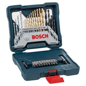 Kit de Acessórios Bosch X-line Titânio com 30 Peças