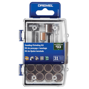Kit Acessórios Dremel para Lixar e Afiar com 31 Peças