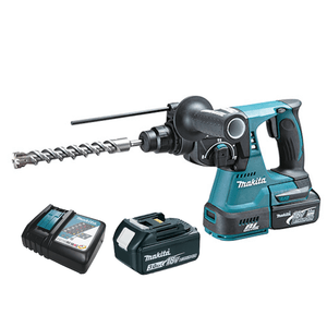 Martelete Perfurador Makita DHR242RFE 18V com Maleta