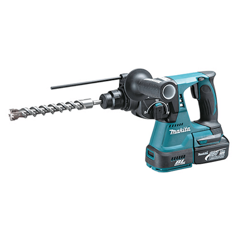 Martelete-Perfurador-Makita-DHR242RFE-18V-com-Maleta