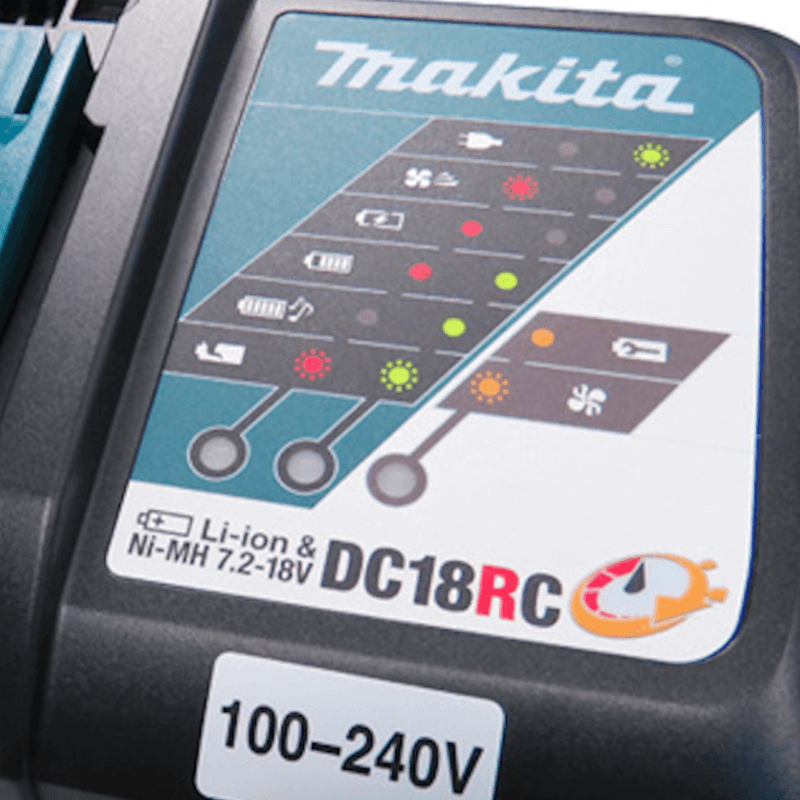 Carregador-Makita-18V-DC18RC