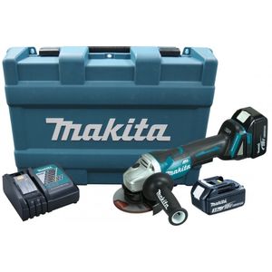 Esmerilhadeira Angular Makita DGA504RFE 18V 5 Pol com Maleta