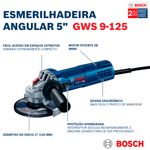 ESMERILHADEIRAANGULARDE5POLBOSCHGWS9125900W