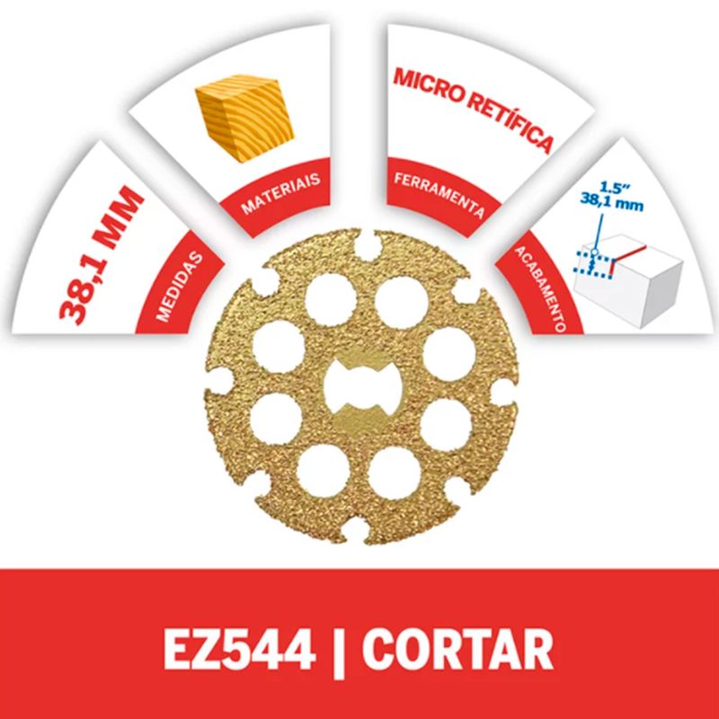 Dremel-Disco-De-Corte-perfilar-De-381mm-Para-Madeira-Ez544