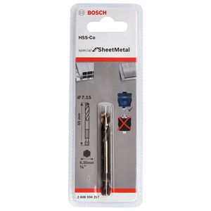 Broca Guia Aço Rápido Bosch Hss-co 1/4 polegadas