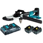 Perfurador-de-Solo-a-Bateria-Makita-DDG460T2X9-com-2-Baterias-e-Carregador