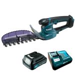 Kit-Aparador-de-Cerca-Viva-a-Bateria-Makita-UH201DZ-12V-com-1-Bateria-Makita-12V-e-1-Carregador