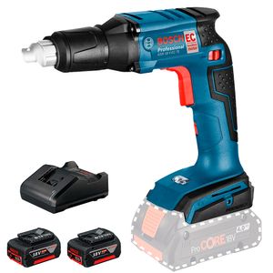 Parafusadeira Drywall Bosch a Bateria GSR 18V-EC com 2 Baterias e Carregador