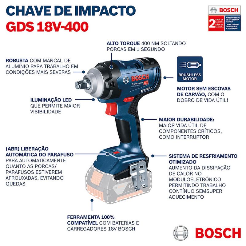 Chave-de-Impacto-a-Bateria-18V-GDS-18V-400-e-2-Baterias-40Ah-e-1-Carregador