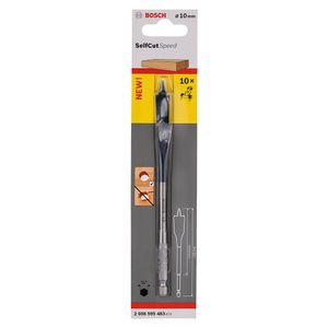 Broca para Madeira Bosch Chata 10,0mm Hexagonal 3/8 Pol
