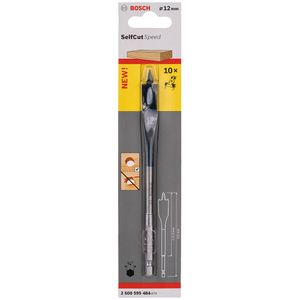 Broca para Madeira Bosch Chata 12,0mm Hexagonal 7/16 Pol