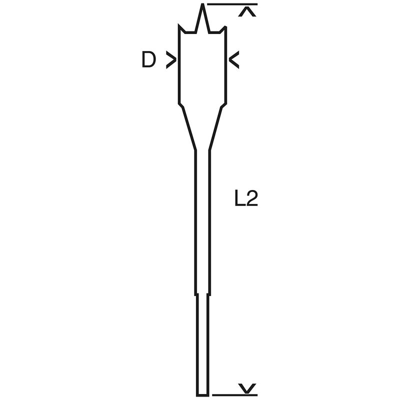 BrocaparaMadeiraBoschChata120mmHexagonal716Pol