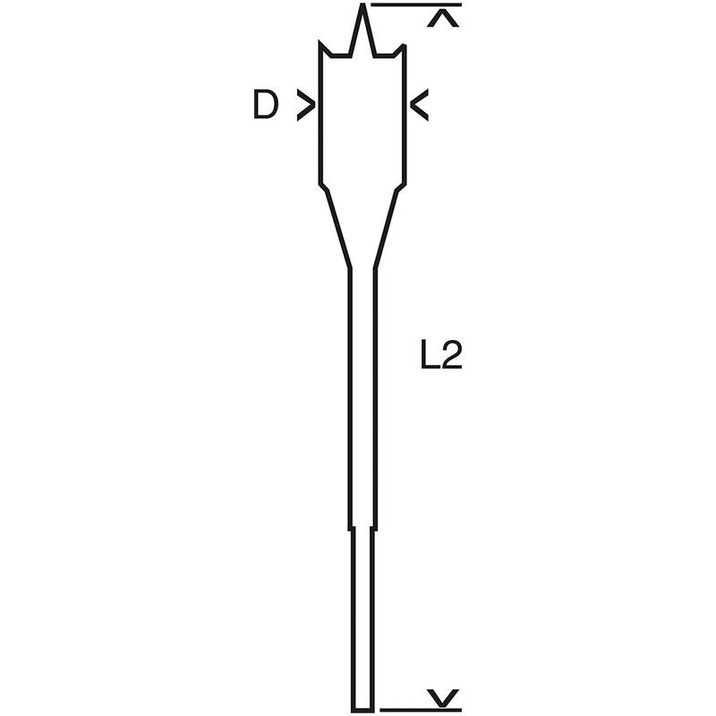 Broca-para-Madeira-Bosch-Chata-22.0mm-Hexagonal-7.8-Pol