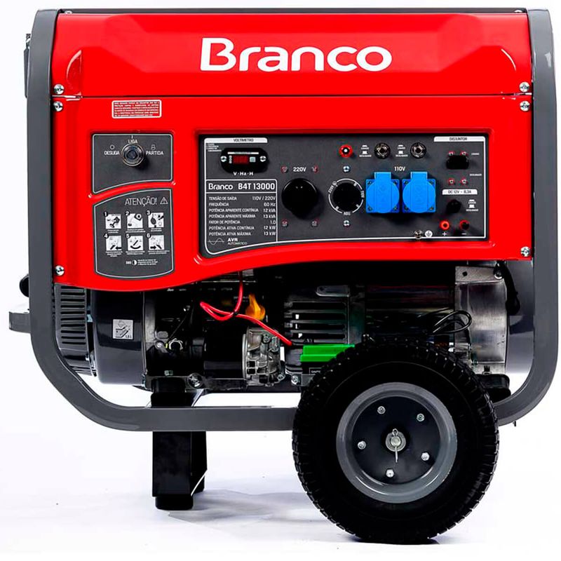 Gerador-de-Energia-Branco-B4T-13000E-a-Gasolina-13000W