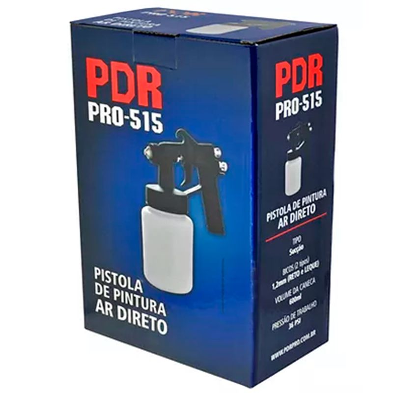 Pistola-de-Pintura-PDR-Ar-Direto-Por-Succao-Pro-515-600ml