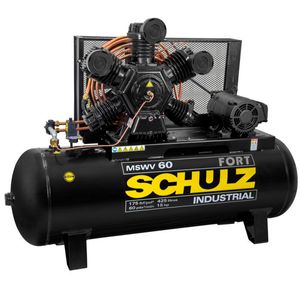 Compressor de Ar Schulz 60 Pés 425L FORT MSWV 220/380